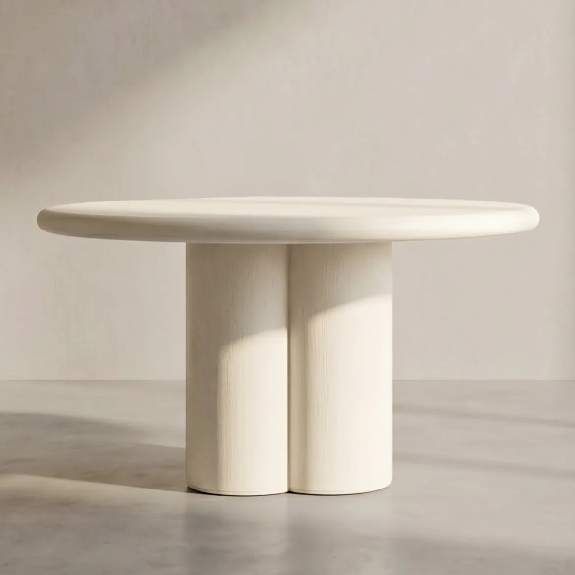Ronde eettafel betonlook - Bodio Tabanan