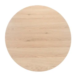 Ronde eettafel 130 cm eikenfineer - Eleonora Nola