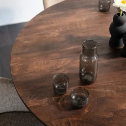 Ronde eettafel mangohout 130 cm - Eleonora Aron