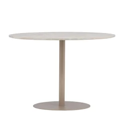 Ronde eettafel met marmerlook - Lavis Lycke