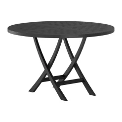 Ronde eettafel teak - Lavis Kenya