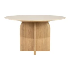 Ronde eettafel travertin - Eleonora Lova