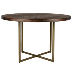 Ronde eettafel visgraat - Dutchbone Class