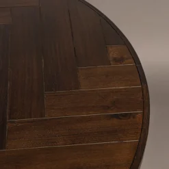 Ronde eettafel visgraat - Dutchbone Class