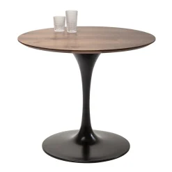 Ronde eettafel walnoot - Kare Design Invitation