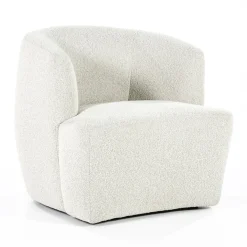 Ronde fauteuil boucle - Eleonora Charlotte