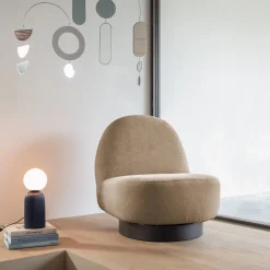 Ronde fauteuil draaibaar - Zuiver Eden