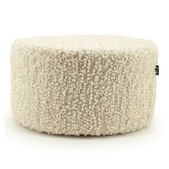 Ronde hocker teddy - By-Boo Vista