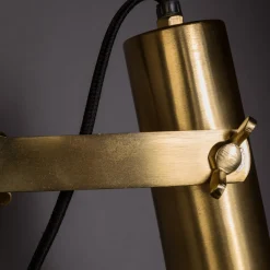 Ronde messing wandlamp - Dutchbone Karish