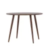 Ronde minimalistische eettafel bruin - Lavis Sanford