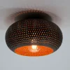 Ronde plafondlamp met gaatjes 35 cm - Santa Disk Punch