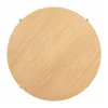 Ronde salontafel eiken met ribbels - Richmond Interiors Belfort