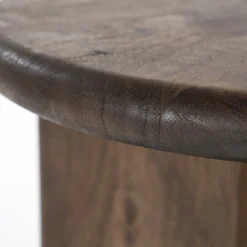 Ronde salontafel hout - By-Boo Leoti
