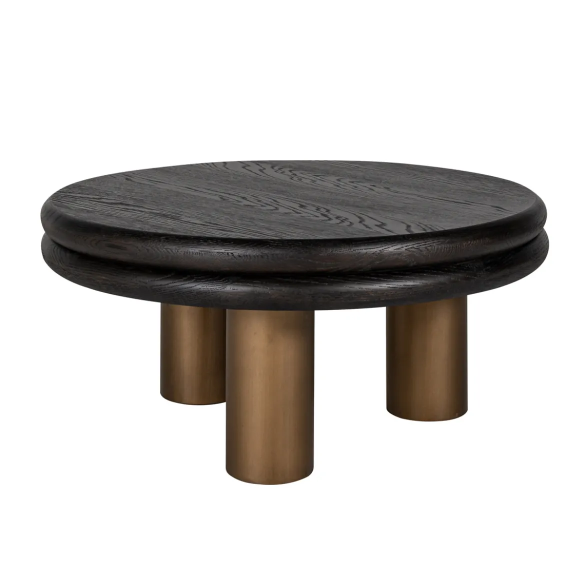Ronde salontafel messing - Richmond Interiors Macaron