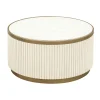Ronde salontafelset beige goud - Richmond Interiors Tivoli