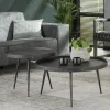 Ronde salontafelset industrieel - Giani Zobilo