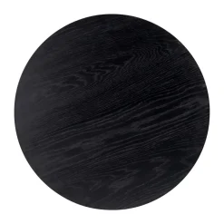 Ronde salontafel set zwart eiken - Richmond Interiors Jazz