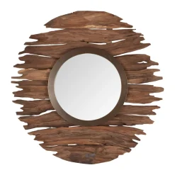 Ronde spiegel drijfhout - Must Living Pure