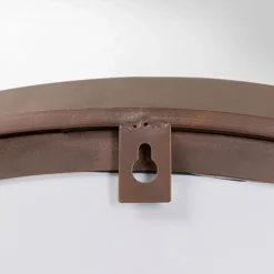 Ronde spiegel taupe bruin - Kare Design Arezzo Coffee