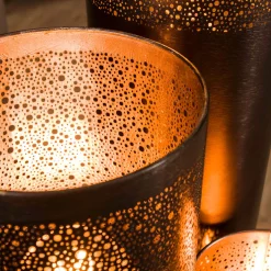 Ronde vloerlamp zwart nickel - Santa Cilinder Nickel