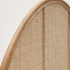 Rond rotan hoofdbord naturel - Kave Home Quiterie Round