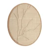 Rond wandpaneel jute beige - Must Living Jungle