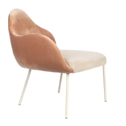 Roze fauteuil organische vormen - Zuiver Friuli