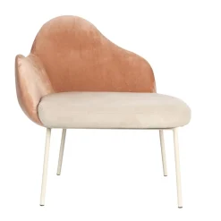 Roze fauteuil organische vormen - Zuiver Friuli