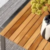 RVS loungeset met all-weather kussens - Brafab Naos Set
