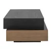 Salontafel hout en goud - Richmond Interiors Cambon