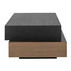 Salontafel hout en goud - Richmond Interiors Cambon