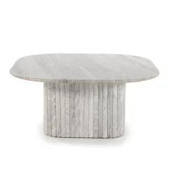 Salontafel marmer latjes - By-Boo Dorique