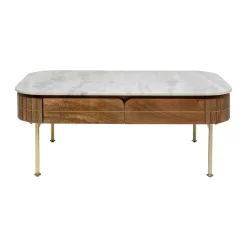 Salontafel marmer met lades - Kare Design Grace