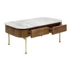 Salontafel marmer met lades - Kare Design Grace