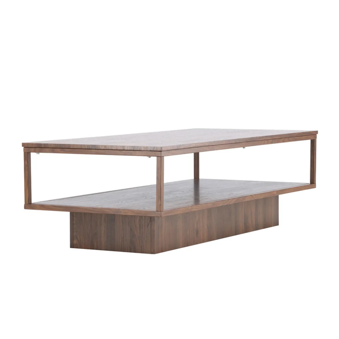 Salontafel met houten frame - Lavis Maglehem