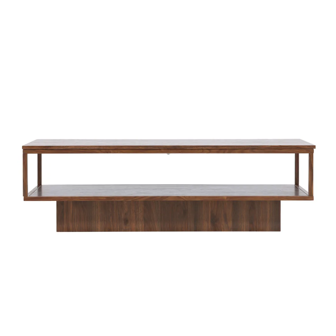 Salontafel met houten frame - Lavis Maglehem