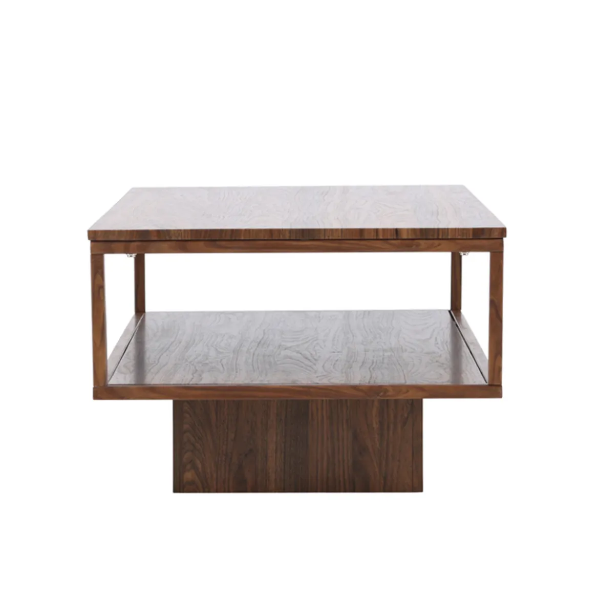 Salontafel met houten frame - Lavis Maglehem