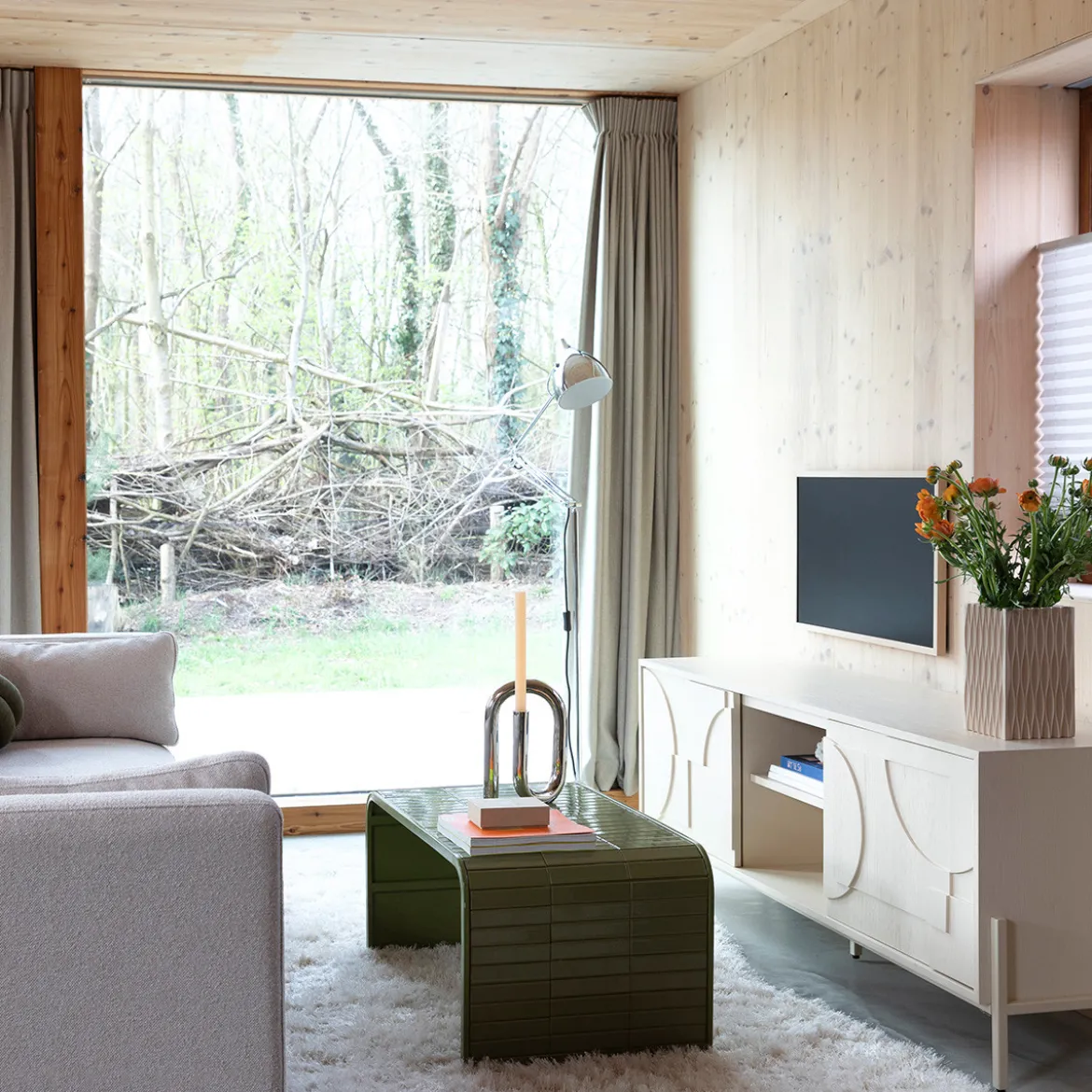 Salontafel met tegeltjes - Zuiver Tiles