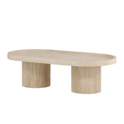 Salontafel met travertin-look - Lavis Krille