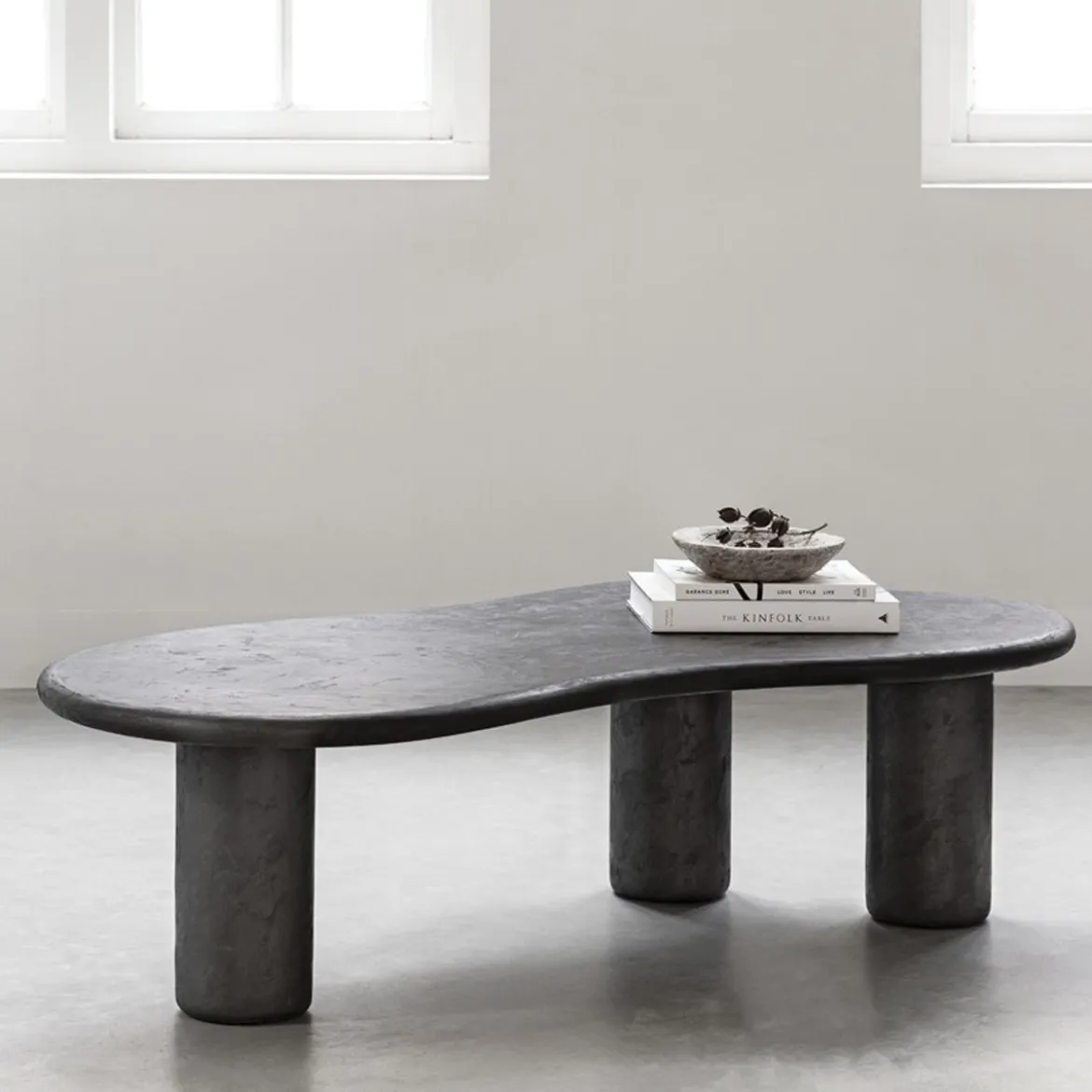 Salontafel organisch donkergrijs - DTP Home Scala Curva