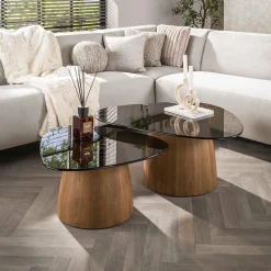 Salontafelset met rookglas - Giani Tinto