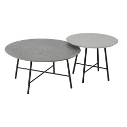 Salontafel set rond mortex - DTP Home Scala Delta