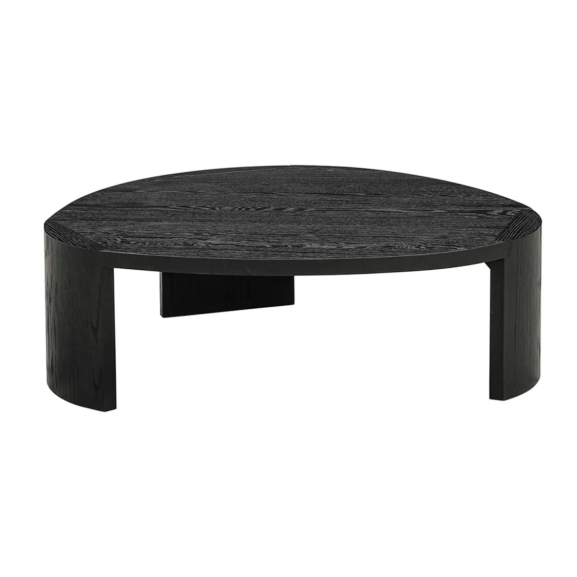 Salontafel set zwart hout organisch - Richmond Interiors Navarino