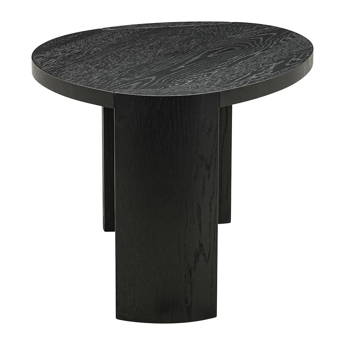 Salontafel set zwart hout organisch - Richmond Interiors Navarino