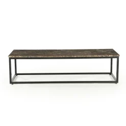 Salontafel van bruin marmer - Eleonora Rico