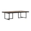 Salontafel visgraat teakhout - DTP Home Criss Cross
