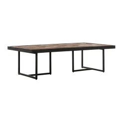 Salontafel visgraat teakhout - DTP Home Criss Cross