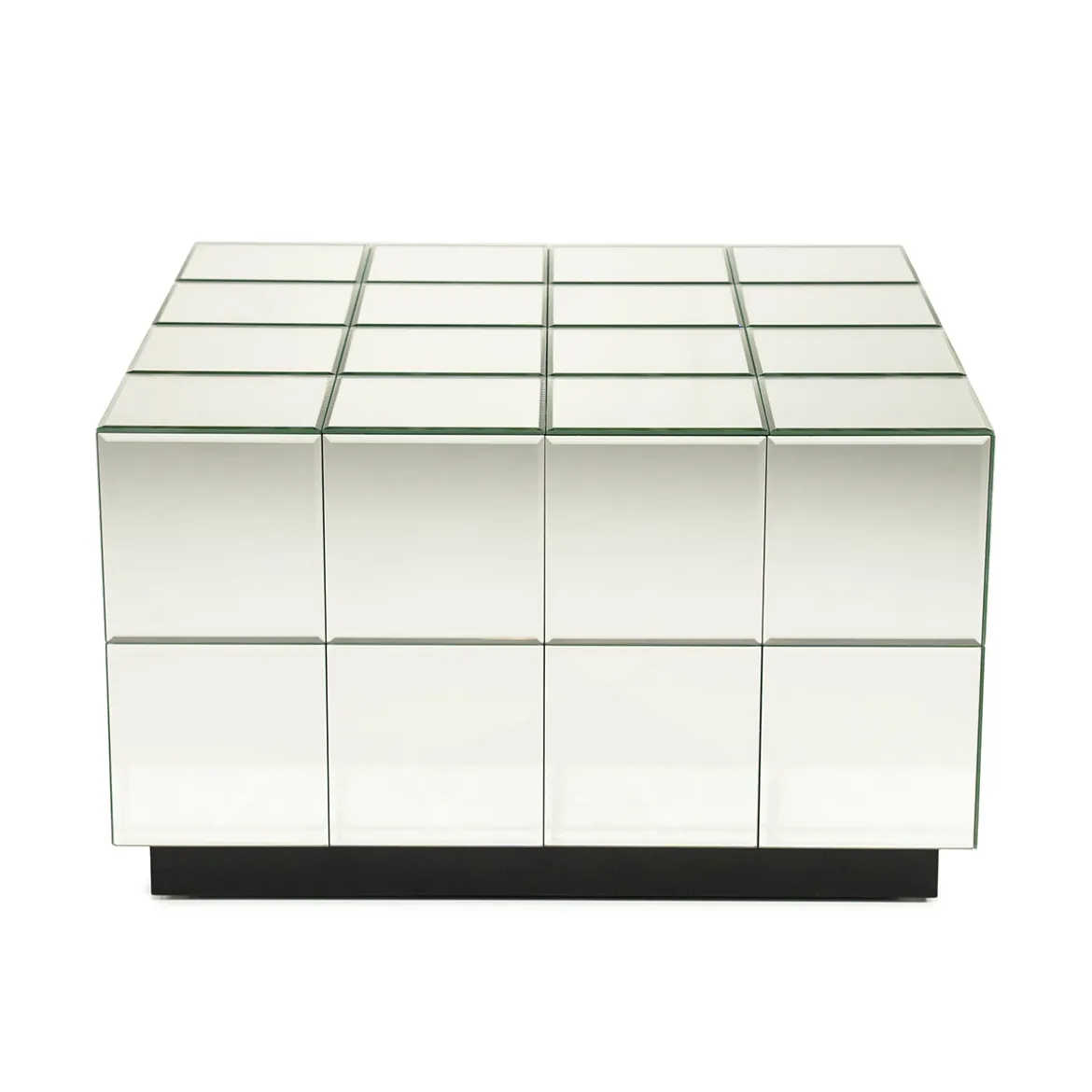 Salontafel zilveren tegels - By-Boo Flectron