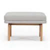 Scandinavische hocker met eiken - Lavis Egsmark