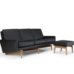 Scandinavische hocker met eiken - Lavis Egsmark